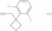 [1-(2,6-Difluorophenyl)cyclobutyl]methanamine hydrochloride