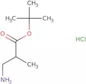 tert-Butyl 3-amino-2-methylpropanoate hydrochloride