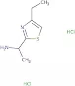 1-(4-Ethyl-1,3-thiazol-2-yl)ethan-1-amine dihydrochloride