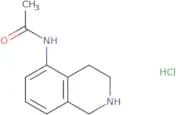 N-(1,2,3,4-Tetrahydroisoquinolin-5-yl)acetamide hydrochloride