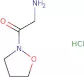2-Amino-1-(1,2-oxazolidin-2-yl)ethan-1-one hydrochloride