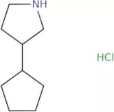3-Cyclopentylpyrrolidine hydrochloride