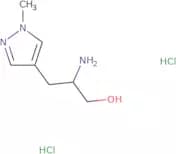 2-Amino-3-(1-methyl-1H-pyrazol-4-yl)propan-1-ol dihydrochloride
