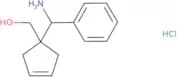 {1-[Amino(phenyl)methyl]cyclopent-3-en-1-yl}methanol hydrochloride