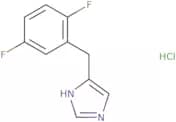 4-[(2,5-Difluorophenyl)methyl]-1H-imidazole hydrochloride