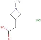2-(1-Methylazetidin-3-yl)acetic acid hydrochloride
