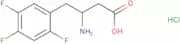 3-Amino-4-(2,4,5-trifluorophenyl)butanoic acid hydrochloride