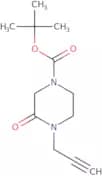 tert-Butyl 3-oxo-4-(prop-2-yn-1-yl)piperazine-1-carboxylate
