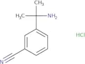 3-(2-Aminopropan-2-yl)benzonitrile hydrochloride