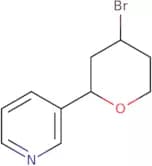 3-(4-Bromooxan-2-yl)pyridine