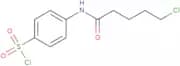 4-(5-Chloropentanamido)benzene-1-sulfonyl chloride