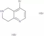 4-Bromo-5,6,7,8-tetrahydro-1,6-naphthyridine dihydrobromide