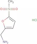 (5-Methanesulfonylfuran-2-yl)methanamine hydrochloride