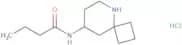 N-{5-Azaspiro[3.5]nonan-8-yl}butanamide hydrochloride