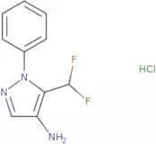 5-(Difluoromethyl)-1-phenyl-1H-pyrazol-4-amine hydrochloride
