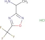 1-[5-(Trifluoromethyl)-1,2,4-oxadiazol-3-yl]ethan-1-amine hydrochloride