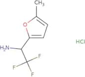 2,2,2-Trifluoro-1-(5-methylfuran-2-yl)ethan-1-amine hydrochloride
