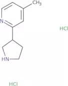 4-Methyl-2-(pyrrolidin-3-yl)pyridine dihydrochloride