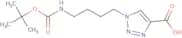 1-(4-{[(tert-Butoxy)carbonyl]amino}butyl)-1H-1,2,3-triazole-4-carboxylic acid