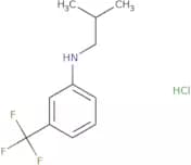 N-(2-Methylpropyl)-3-(trifluoromethyl)aniline hydrochloride