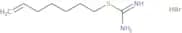 (Hept-6-en-1-ylsulfanyl)methanimidamide hydrobromide