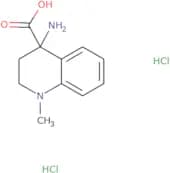 4-Amino-1-methyl-1,2,3,4-tetrahydroquinoline-4-carboxylic acid dihydrochloride