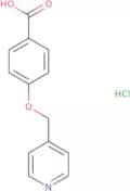 4-[(Pyridin-4-yl)methoxy]benzoic acid hydrochloride