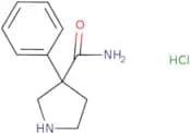3-Phenylpyrrolidine-3-carboxamide hydrochloride