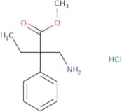 Methyl 2-(aminomethyl)-2-phenylbutanoate hydrochloride
