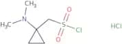 [1-(Dimethylamino)cyclopropyl]methanesulfonyl chloride hydrochloride
