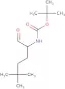 tert-Butyl N-(5,5-dimethyl-1-oxohexan-2-yl)carbamate