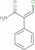 3-Chloro-2-phenylprop-2-enamide