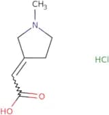 2-(1-Methylpyrrolidin-3-ylidene)acetic acid hydrochloride