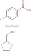 4-Chloro-3-[(oxolan-2-ylmethyl)sulfamoyl]benzoic acid