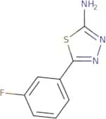 5-(3-Fluorophenyl)-1,3,4-thiadiazol-2-amine