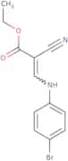 Ethyl 3-[(4-bromophenyl)amino]-2-cyanoprop-2-enoate