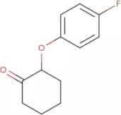 2-(4-Fluorophenoxy)cyclohexan-1-one