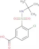 3-(tert-Butylsulfamoyl)-4-chlorobenzoic acid