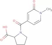 (2S)-1-(1-Methyl-2-oxo-1,2-dihydropyridine-4-carbonyl)pyrrolidine-2-carboxylic acid