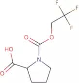 1-[(2,2,2-Trifluoroethoxy)carbonyl]pyrrolidine-2-carboxylic acid