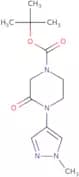 tert-Butyl 4-(1-methyl-1H-pyrazol-4-yl)-3-oxopiperazine-1-carboxylate