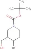 tert-Butyl 4-bromo-3-(hydroxymethyl)piperidine-1-carboxylate