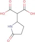 2-(5-Oxopyrrolidin-2-yl)propanedioic acid