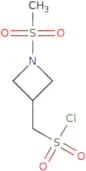(1-Methanesulfonylazetidin-3-yl)methanesulfonyl chloride