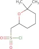 (6,6-Dimethyloxan-2-yl)methanesulfonyl chloride