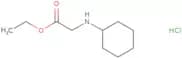 Ethyl 2-(cyclohexylamino)acetate hydrochloride