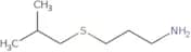 3-[(2-Methylpropyl)sulfanyl]propan-1-amine