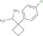 1-(1-(4-Chlorophenyl)cyclobutyl)ethanamine