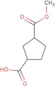 3-(methoxycarbonyl)cyclopentane-1-carboxylic acid