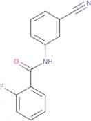N-(3-Cyanophenyl)-2-fluorobenzamide
